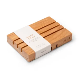 Porte-savon en bois fabriqué à la main en bois durable