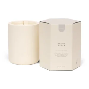 Sauna Feel | Bougie en cire de soja naturelle | Huiles essentielles