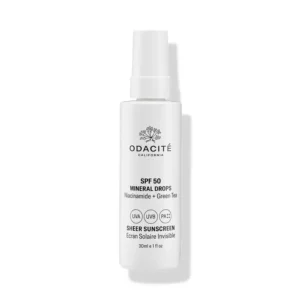 Écran solaire minéral SPF 50 en gouttes, invisible 30ml